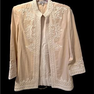 Bella Tu Embroidered Jacket